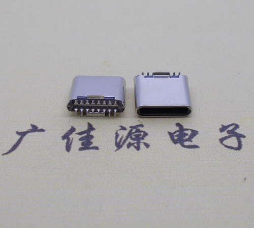 河池立贴拉伸卷边type-c16p公头长7.2mm