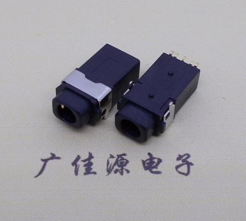 河池耳机插座PJ-415防水X7功能2.5/3.5铜针孔